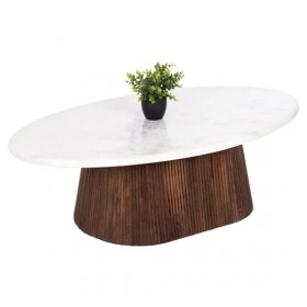 N-Regur Τραπέζι Σαλονιού Οβάλ 120