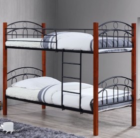 Κρεβάτι κουκέτα ZE8071 /  97x201x160 (Στρώμα 90x190) cm