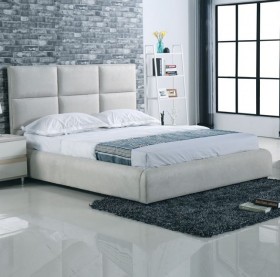 Κρεβάτι διπλό ZE8080 /  183x220x121(Στρώμα 160x200) cm