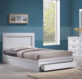 Κρεβάτι μονό με συρτάρι ZEM3633,1 /  99x207x93 (Στρώμα 90x200) cm
