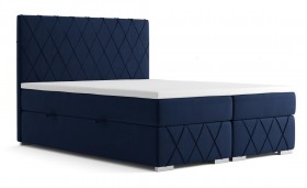 Royal κρεβάτι boxspring με στρώμα και αποθηκευτικό χώρο Stock Κηφισού