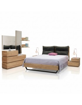 Karpathos σετ κρεβατοκάμαρας Δώρο μαξιλάρες στο κεφαλάρι