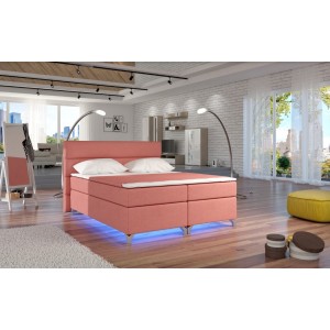 Amadeo κρεβάτι με στρώμα και αποθηκευτικό χώρο 