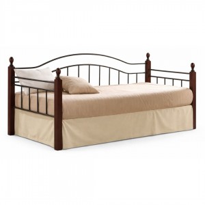 Κρεβάτι μονό ZE8072 / 98x201x99 (Στρώμα 90x190) cm