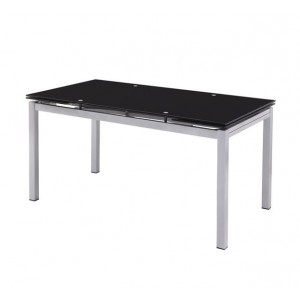 Τραπέζι ZEM981 / 110+(30+30)x70 H.76 cm