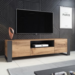 Wood Έπιπλο Τηλεόρασης 180x44x48 cm