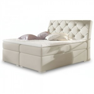 Balvin Κρεβάτι boxspring με στρώμα και αποθηκευτικό χώρο