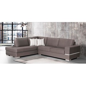 Calliope καναπές γωνία280x220x90 cm με αδιάβροχο-easy clean ύφασμα bazaar 