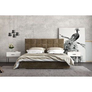 Azalea κρεβάτι με στρώμα και αποθηκευτικό χώρο 