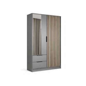 Nelly ντουλάπα Δίφυλλη με καθρέπτη 