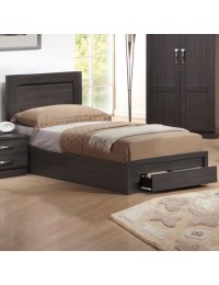 Κρεβάτι μονό με συρτάρι ZEM3633 / 99x207x93 (Στρώμα 90x200) cm