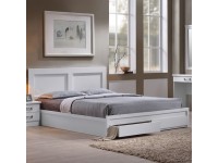 Κρεβάτι διπλό με συρτάρια ZEM363,1 / 168x207x93 (Στρώμα 160x200) cm